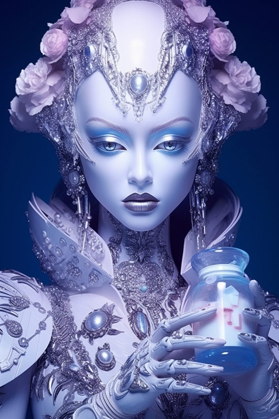 AI artwork by Irina Raicu