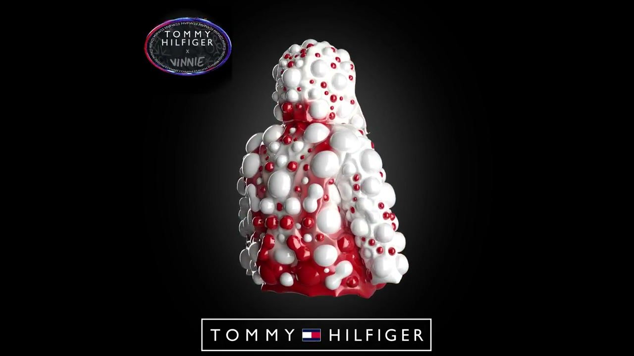 The winning jacket from the Tommy Hilfiger AI Fashion Prize